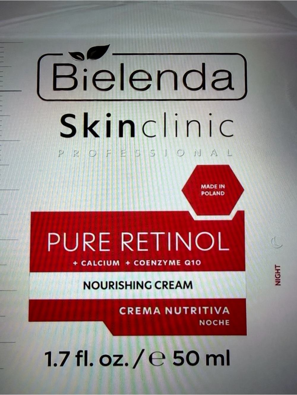 Skin Clinic Pure Retinol Nourishing Night Cream - Red